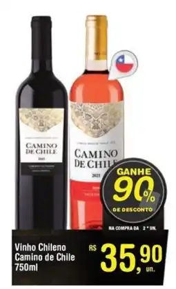 Fort Atacadista Vinho Chileno Camino de Chile oferta