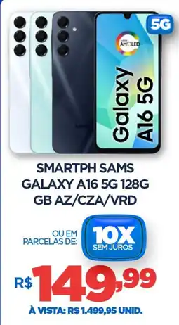 DB Supermercados Smartph Sams Galaxy A16 5G 128G GB AZ/CZA/VRD oferta