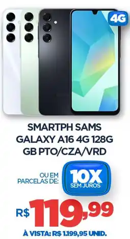 DB Supermercados Smartph sams galaxy A16 4G 128G GB PTO/CZA/VRD oferta
