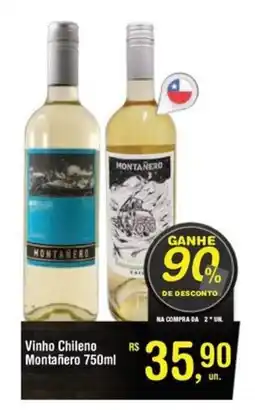 Fort Atacadista Vinho Chileno Montañero oferta