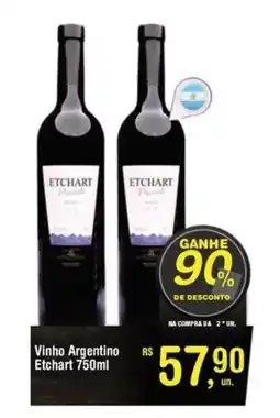 Fort Atacadista Vinho Argentino Etchart oferta