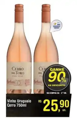 Fort Atacadista Vinho Uruguaio Cerro oferta
