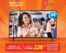 Smart tv lg led UT8000