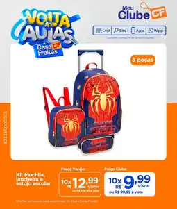 Casa Freitas Kit Mochila, lancheira e estojo escolar oferta