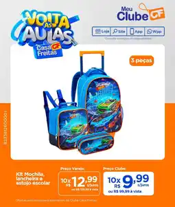 Casa Freitas Kit Mochila, lancheira e estojo escolar oferta