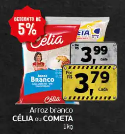 Arroz branco CÉLIA OU COMETA