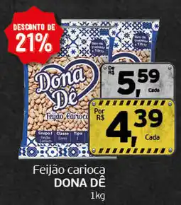 Cometa Supermercados Feijão carioca DONA DÊ oferta