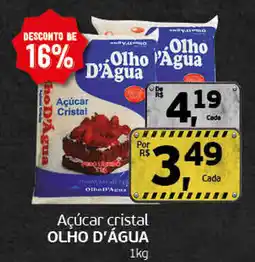 Cometa Supermercados Açúcar cristal OLHO D'ÁGUA oferta