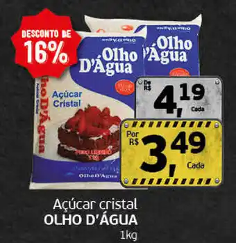 Cometa Supermercados Açúcar cristal OLHO D'ÁGUA oferta