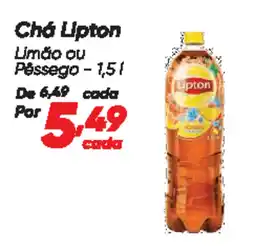 Dia Chá Lipton Limão ou Pêssego oferta