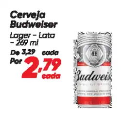 Dia Cerveja Budweiser oferta
