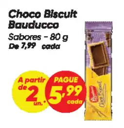 Dia Choco Biscuit Bauducco Sabores oferta