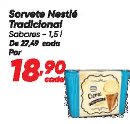 Dia Sorvete Nestlé Tradicional Sabores oferta