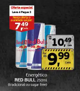 Cometa Supermercados Energético RED BULL oferta