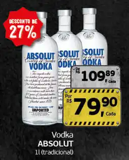 Cometa Supermercados Vodka ABSOLUT oferta