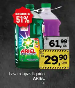 Cometa Supermercados Lava roupas líquido ARIEL oferta