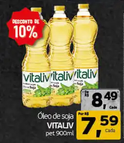 Cometa Supermercados Óleo de soja VITALIV pet oferta