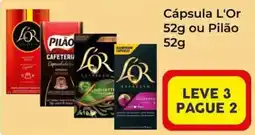 Semar Supermercado Cápsula L'Or 52g ou Pilão 52g oferta