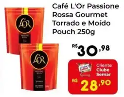 Semar Supermercado Café L'Or Passione Rossa Gourmet Torrado e Moído Pouch oferta