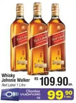 Fort Atacadista Whisky Johnnie Walker Red Label oferta