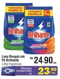 Fort Atacadista Lava Roupas em Pó Brilhante Fragrâncias oferta