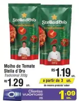 Fort Atacadista Molho de Tomate Stella d'Oro Tradicional oferta