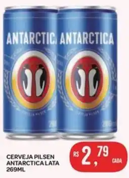 Atacadão Dia a Dia Cerveja pilsen antarctica lata oferta