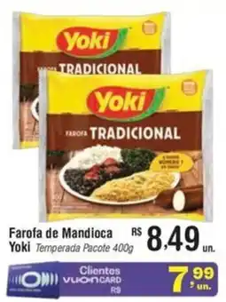 Fort Atacadista Farofa de Mandioca Yoki Temperada Pacote oferta