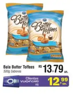 Fort Atacadista Bala Butter Toffees oferta