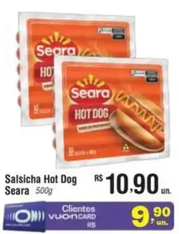 Fort Atacadista Salsicha Hot Dog Seara oferta