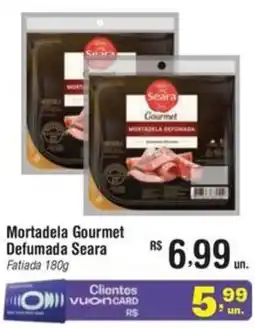 Fort Atacadista Mortadela Gourmet Defumada Seara Fatiada oferta