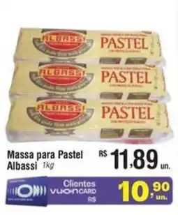Fort Atacadista Massa para Pastel Albassi oferta