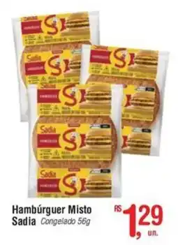 Fort Atacadista Hambúrguer Misto Sadia Congelado oferta