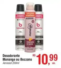 Fort Atacadista Desodorante Monange ou Bozzano Aerossol oferta