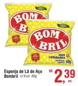 Fort Atacadista Esponja de Lã de Aço Bombril oferta