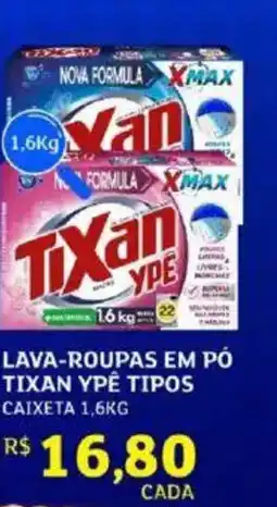 Assaí Atacadista Lava-roupas em pó tixan ypê tipos caixeta oferta