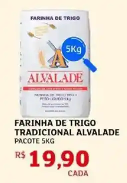Assaí Atacadista Farinha de trigo tradicional alvalade pacote oferta