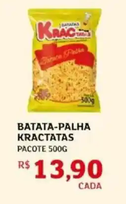 Assaí Atacadista Batata-palha kractatas pacote oferta