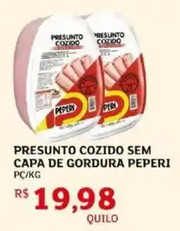 Assaí Atacadista Presunto cozido sem capa de gordura peperi oferta