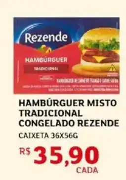 Assaí Atacadista Hamburguer misto tradicional congelado rezende oferta