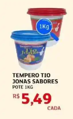 Assaí Atacadista Tempero tio jonas sabores oferta