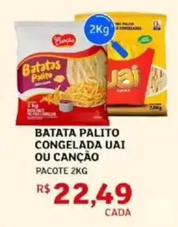 Assaí Atacadista Batata palito congelada uai ou canção oferta