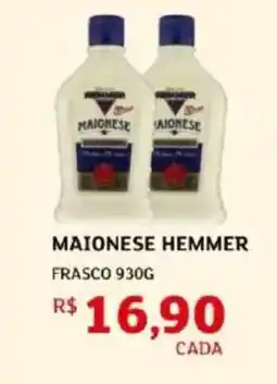 Assaí Atacadista Maionese hemmer frasco oferta