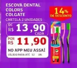 Assaí Atacadista Escova dental colors colgate oferta