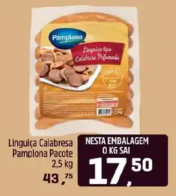 Arena Atacado Linguiça Calabresa Pamplona Pacote oferta