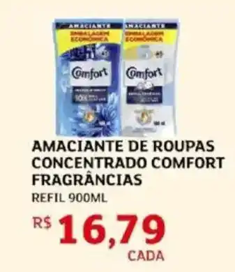 Assaí Atacadista Amaciante de roupas concentrado comfort fragrâncias oferta