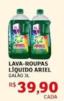 Assaí Atacadista Lava-roupas líquido ariel galao oferta