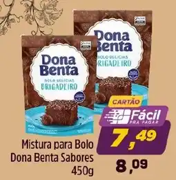 Arena Atacado Mistura Bolo Dona Benta Sabores oferta