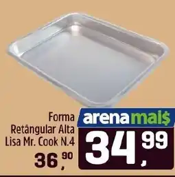 Arena Atacado Forma Retângular Alta Lisa Mr.Cook N.4 oferta