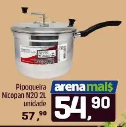 Arena Atacado Pipoqueira Nicopan N20 unidade oferta